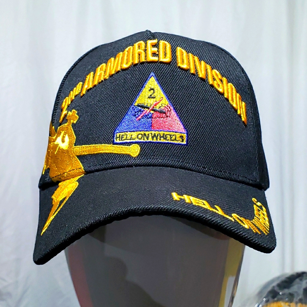 Military ARMY 2nd Armored Division Hat